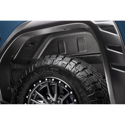Husky Liners | Wheel Well Guards Rear Wheel Well Guards For 2019-2026 Sierra 1500 Husky Liners | 79071 installed in truck
