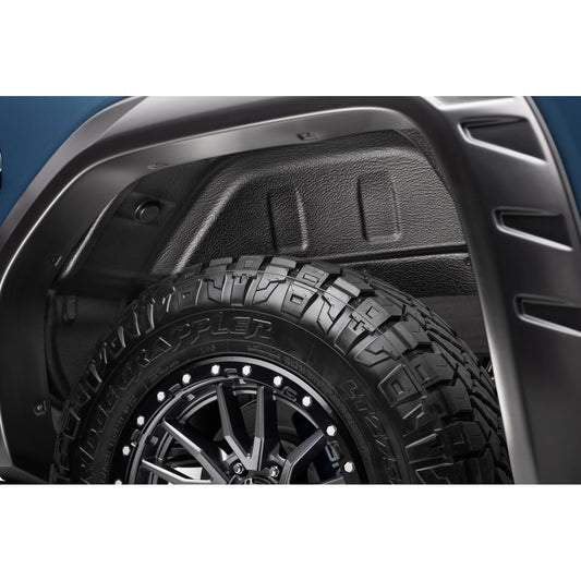 Husky Liners | Wheel Well Guards Rear Wheel Well Guards For 2019-2026 Sierra 1500 Husky Liners | 79071 installed in truck