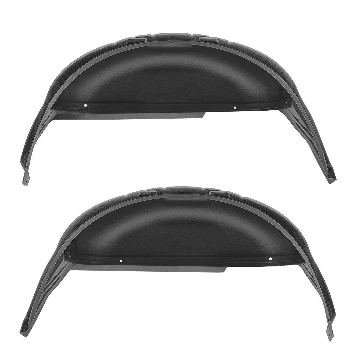 Husky Liners | Wheel Well Guards Rear Wheel Well Guards For 2021-2024 F-150 Husky Liners | 79171 shown in black color.