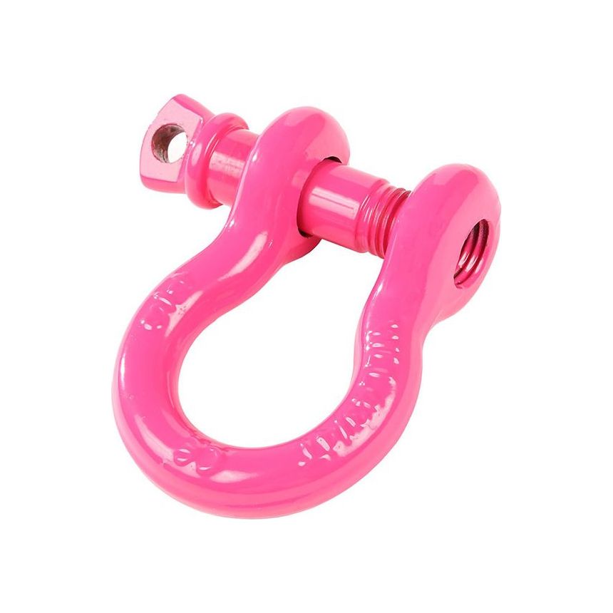 RUGGED RIDGE D-SHACKLE, 3/4-INCH, 9500 POUND, PINK 11235.23