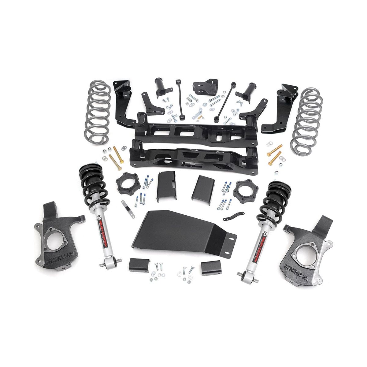 Rough Country Lifted N3 Struts 7 Inch Lift Kit I 28701