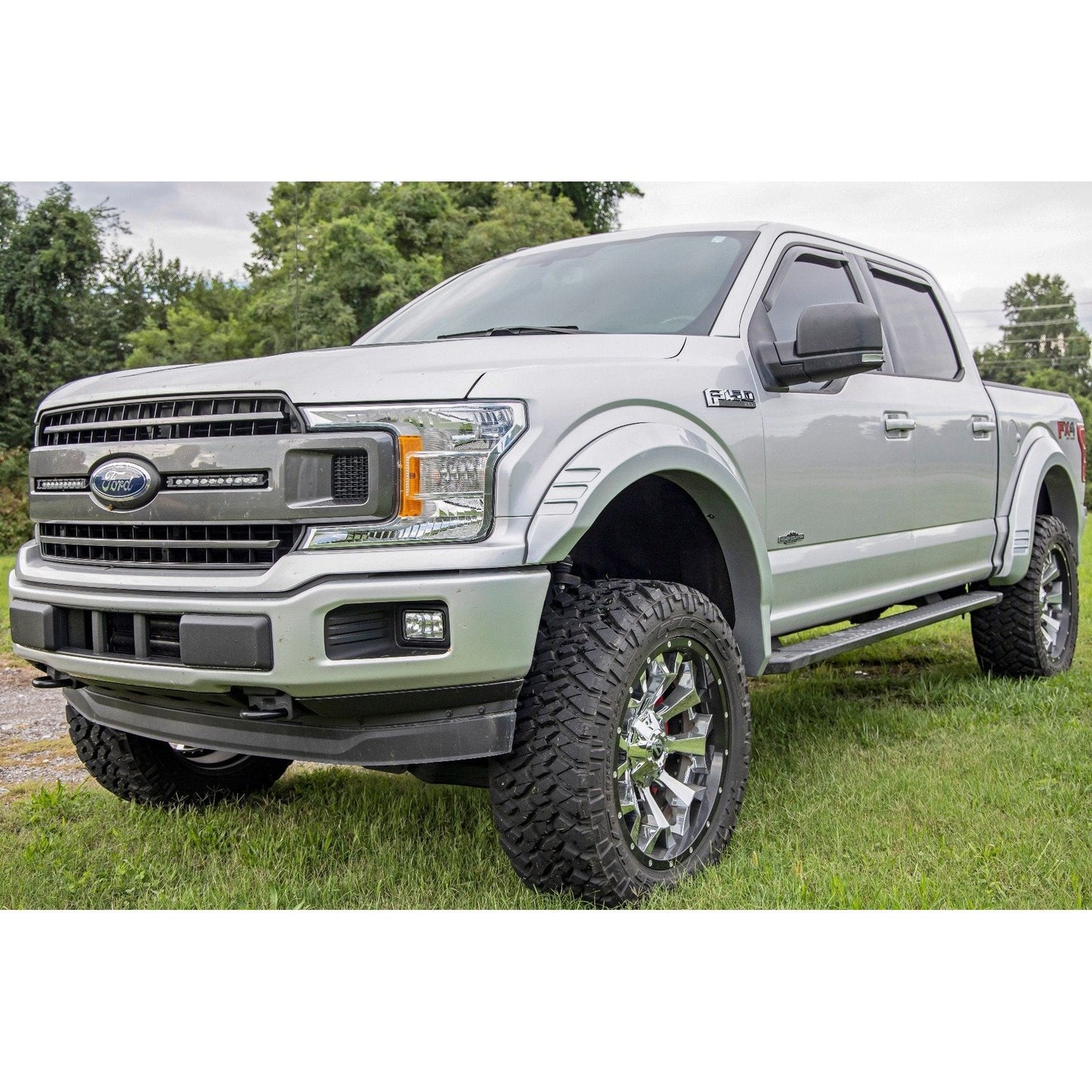 Rough Country YZ | Oxford White Fender Flares I F-F318201-YZ