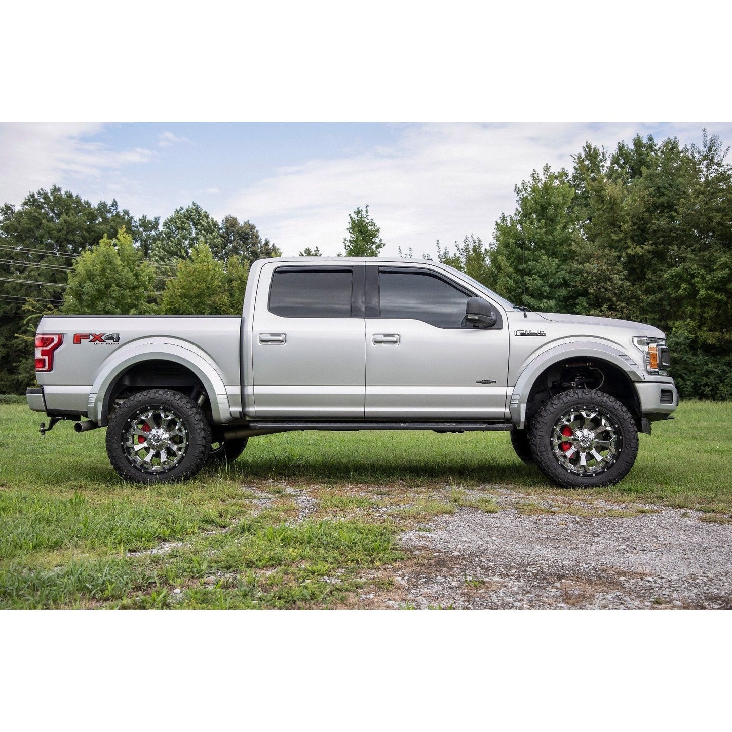 Rough Country YZ | Oxford White Fender Flares I F-F318201-YZ