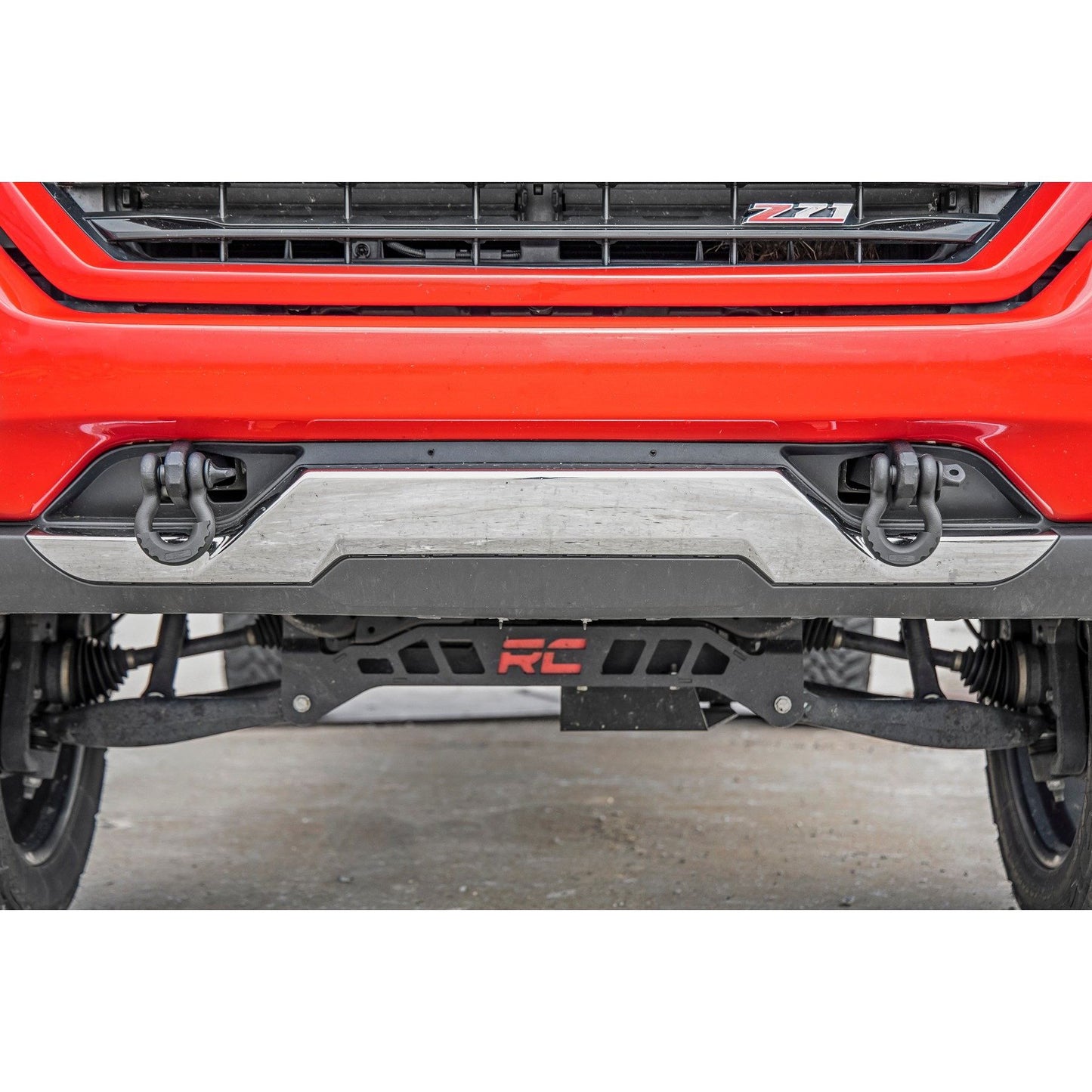 ROUGH COUNTRY Tow Hook Brackets | D-Ring Combo | Chevy Silverado 1500 2WD/4WD (2014-2018 & Classic) | RS170