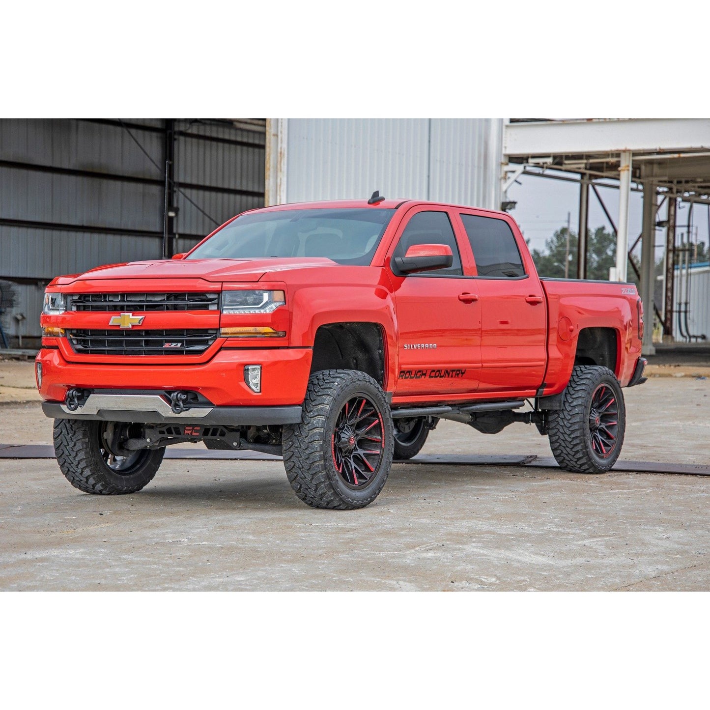 ROUGH COUNTRY Tow Hook Brackets | D-Ring Combo | Chevy Silverado 1500 2WD/4WD (2014-2018 & Classic) | RS170