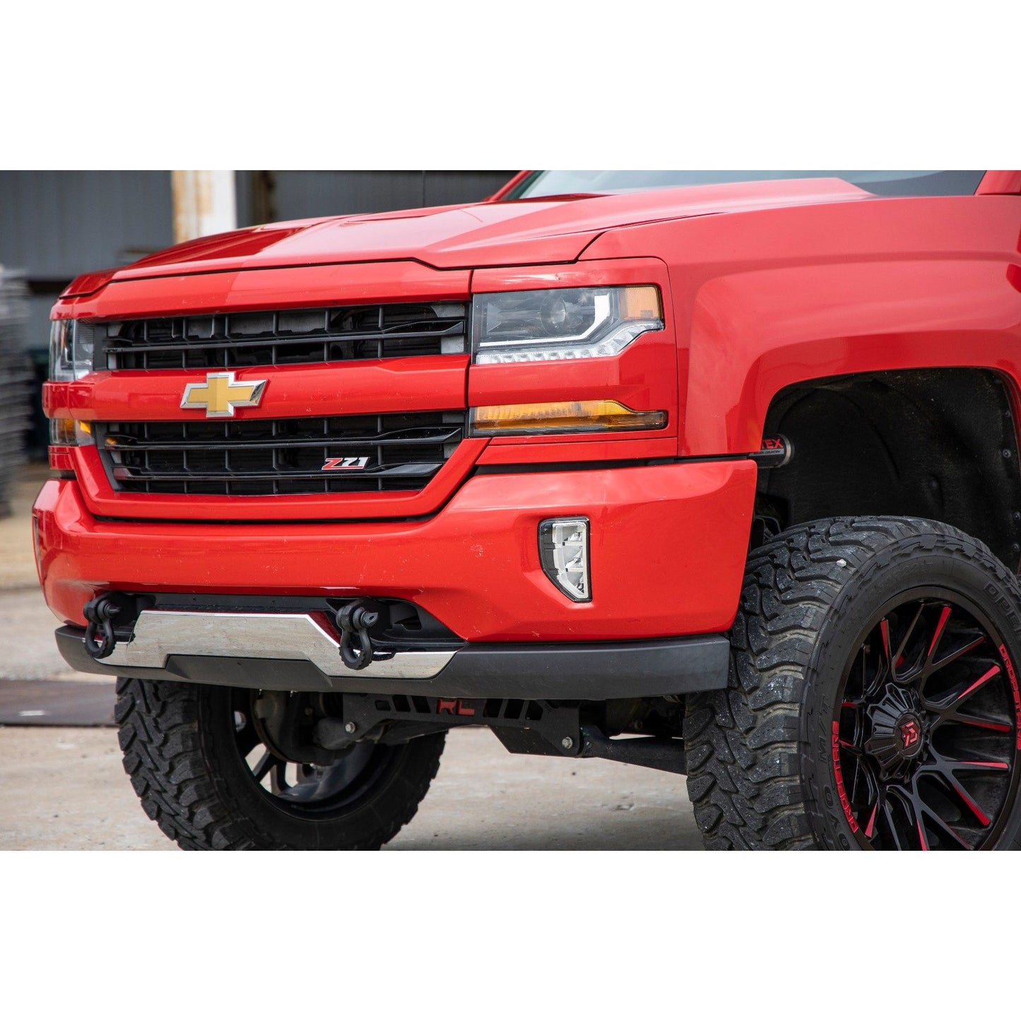 ROUGH COUNTRY Tow Hook Brackets | D-Ring Combo | Chevy Silverado 1500 2WD/4WD (2014-2018 & Classic) | RS170