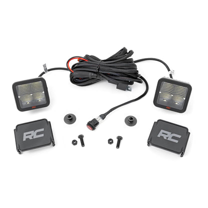 ROUGH COUNTRY LED Light Kit | Ditch Mount | 2" Spectrum Pair | Spot Pattern | Ford Bronco (21-25) | 82047