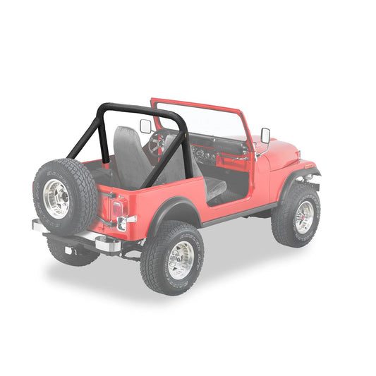 BESTOP | Jeep Sport Bar Covers For Jeep 1980-1983 CJ5 Black Crush Bestop | 80007-01