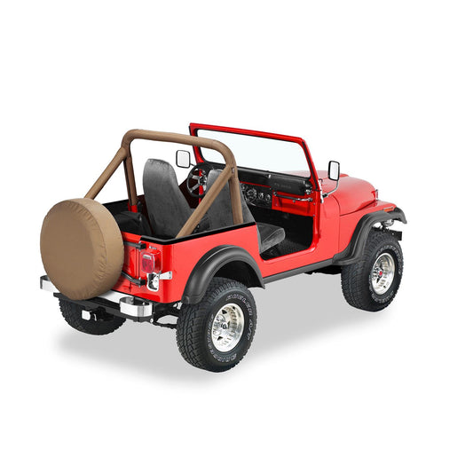 BESTOP | Jeep Sport Bar Covers For Jeep 1980-1983 CJ5 Tan Bestop | 80007-04