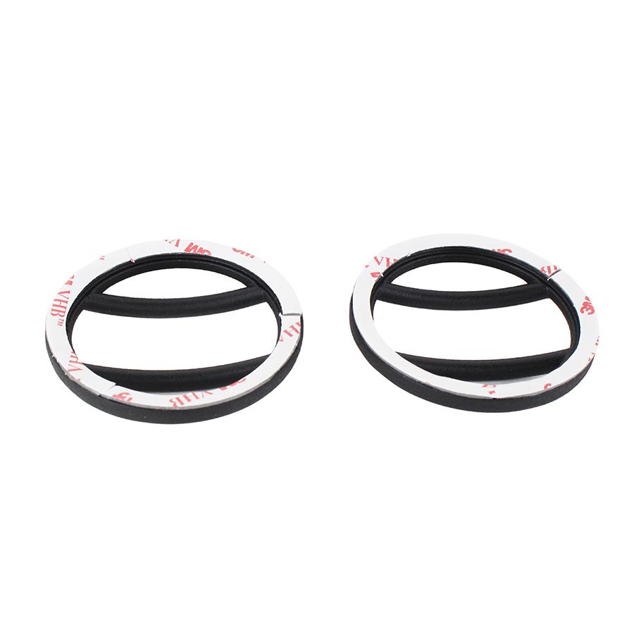 KENTROL Jeep JK Side Marker Covers Plastic 07-18 Wrangler JK Textured Black Kentrol  80008