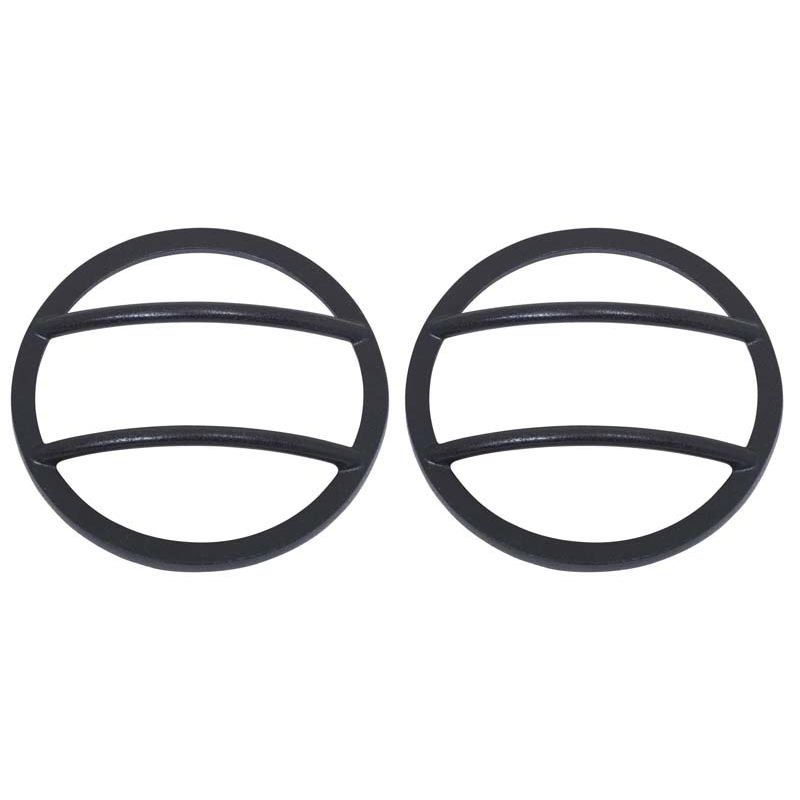 KENTROL Jeep JK Front Marker Covers Pair 07-18 Wrangler JK Textured Black Kentrol  80009