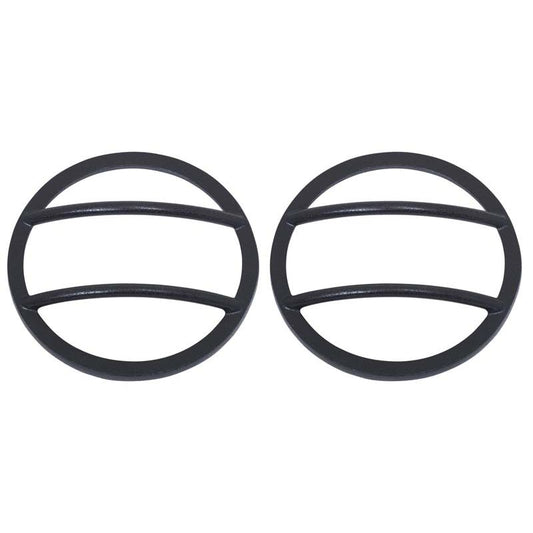 KENTROL Jeep JK Front Marker Covers Pair 07-18 Wrangler JK Textured Black Kentrol  80009