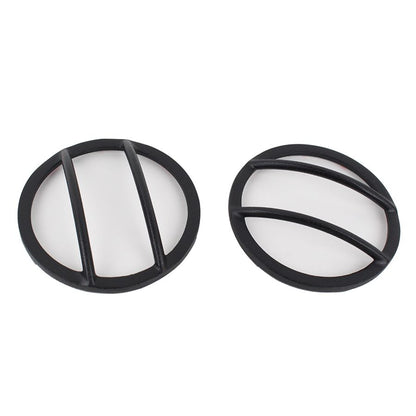 KENTROL Jeep JK Front Marker Covers Pair 07-18 Wrangler JK Textured Black Kentrol  80009