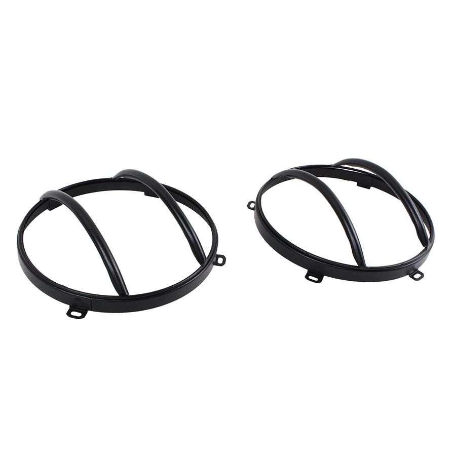 KENTROL Jeep JK Headlight and Marker Cover Set 6 Pieces 07-18 Wrangler JK Textured Black Kentrol  80013