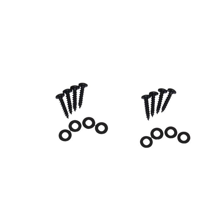 KENTROL Jeep JK Headlight and Marker Cover Set 6 Pieces 07-18 Wrangler JK Textured Black Kentrol  80013