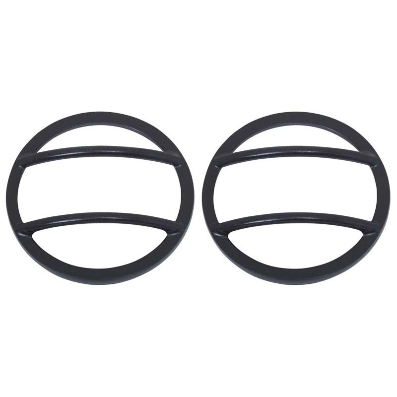 KENTROL Jeep JK Fog Light Cover Pair 07-18 Wrangler JK Textured Black Kentrol  80014