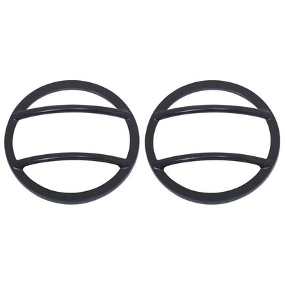 KENTROL Jeep JK Fog Light Cover Pair 07-18 Wrangler JK Textured Black Kentrol  80014