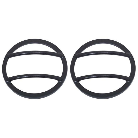KENTROL Jeep JK Fog Light Cover Pair 07-18 Wrangler JK Textured Black Kentrol  80014