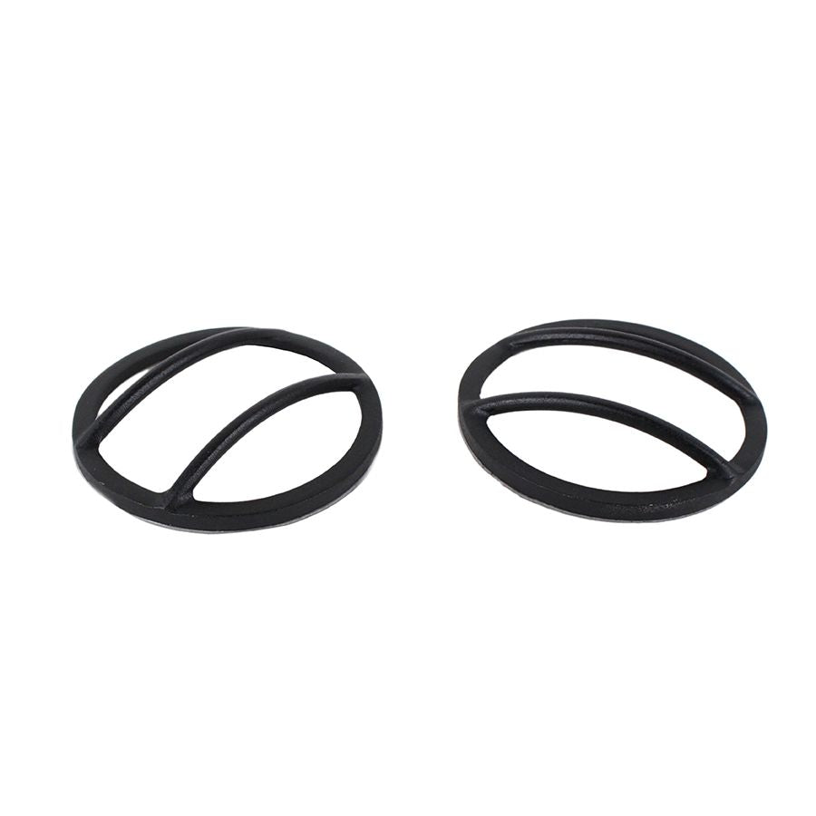 KENTROL Jeep JK Fog Light Cover Pair 07-18 Wrangler JK Textured Black Kentrol  80014