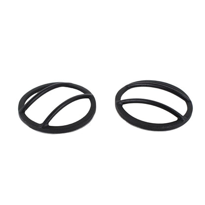 KENTROL Jeep JK Fog Light Cover Pair 07-18 Wrangler JK Textured Black Kentrol  80014