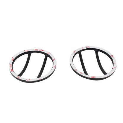 KENTROL Jeep JK Fog Light Cover Pair 07-18 Wrangler JK Textured Black Kentrol  80014