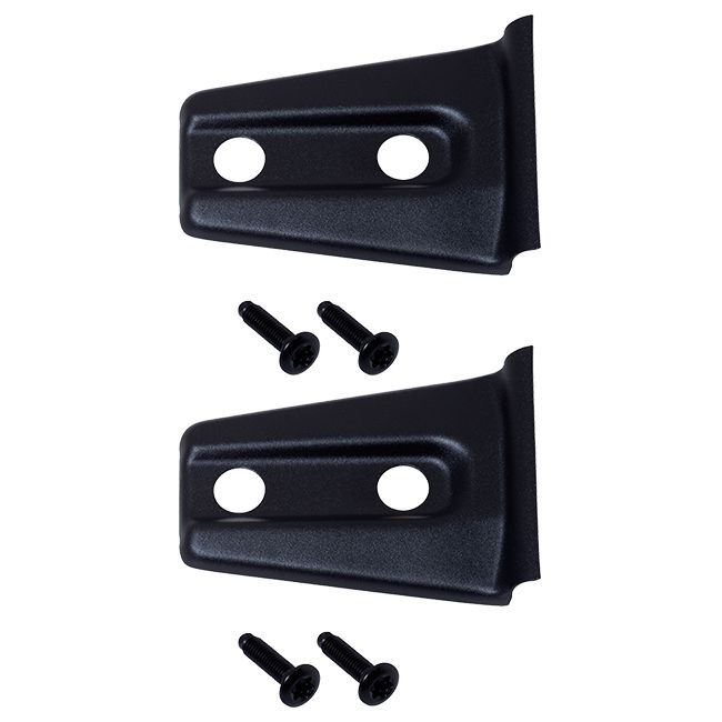 KENTROL Jeep JK Hood Hinge Overlays Pair 07-18 Wrangler JK Textured Black Kentrol  80019