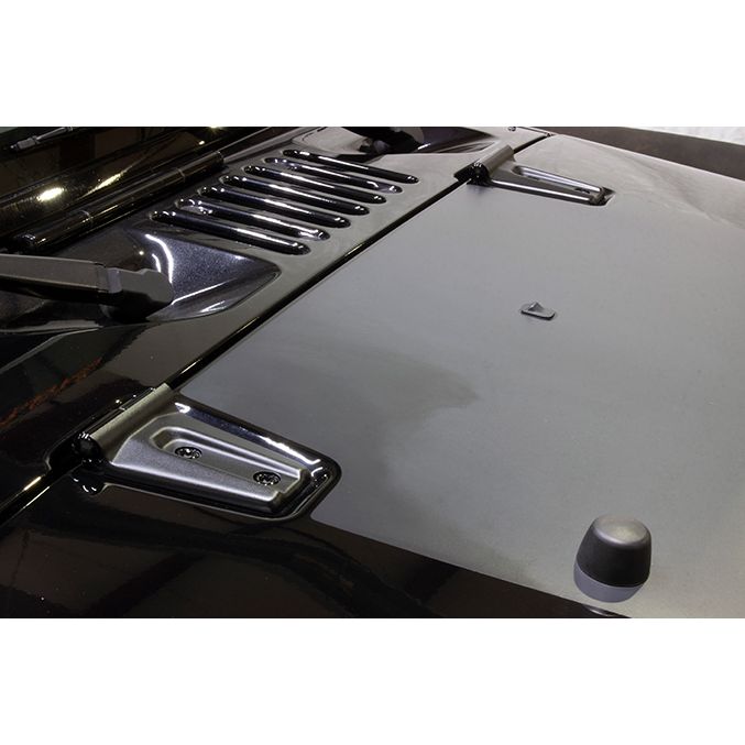 KENTROL Jeep JK Hood Hinge Overlays Pair 07-18 Wrangler JK Textured Black Kentrol  80019