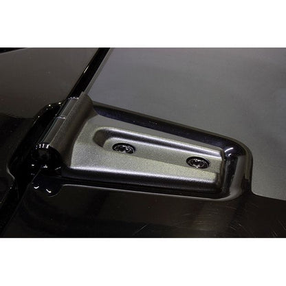 KENTROL Jeep JK Hood Hinge Overlays Pair 07-18 Wrangler JK Textured Black Kentrol  80019