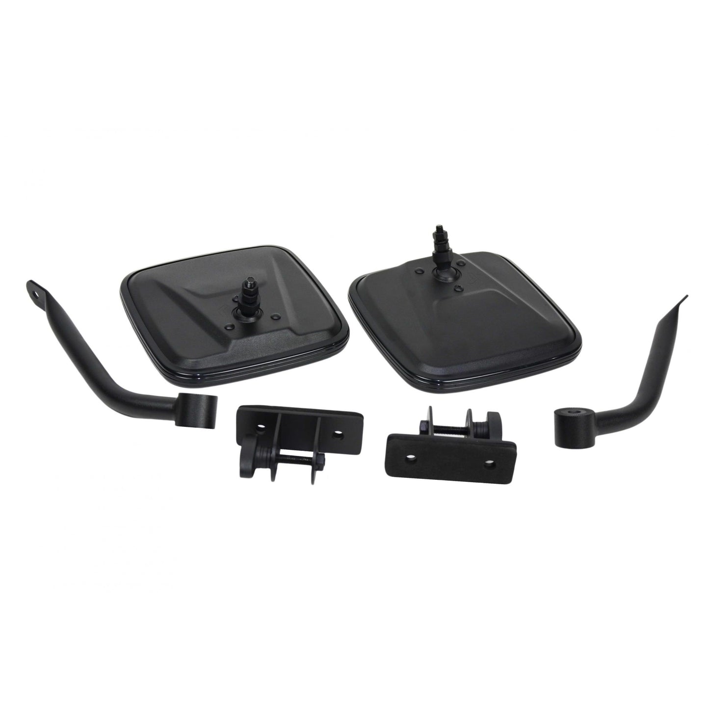 KENTROL Jeep TJ/JK E-Z Detach Mirrors Pair 97-18 Wrangler TJ/JK Textured Black Kentrol  80496