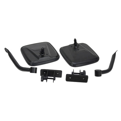 KENTROL Jeep TJ/JK E-Z Detach Mirrors Pair 97-18 Wrangler TJ/JK Textured Black Kentrol  80496