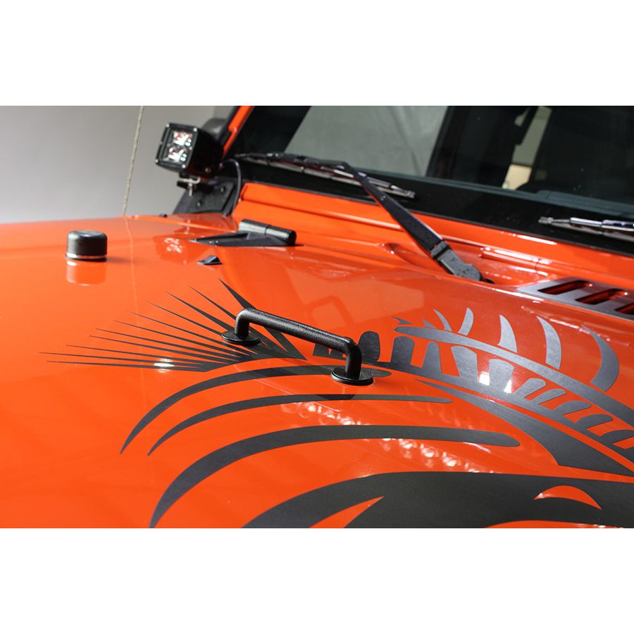 KENTROL Jeep JK Footman Loop 07-18 Wrangler JK Textured Black Kentrol  80535