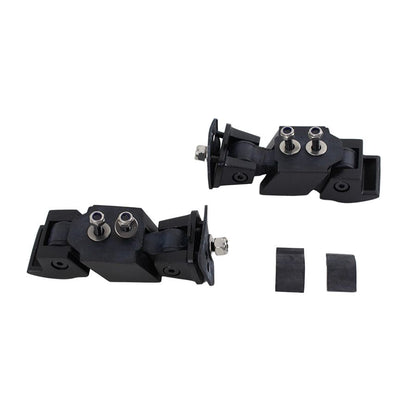 KENTROL Jeep JK Hood Catch Pair 07-18 Wrangler JK Textured Black Kentrol  80571