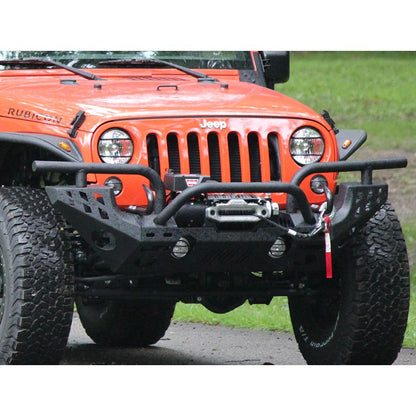 KENTROL Jeep JK Hood Catch Pair 07-18 Wrangler JK Textured Black Kentrol  80571