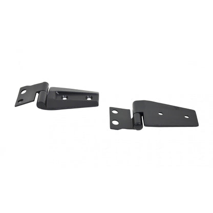 Kentrol Hood Hinges (Black Textured Stainless) for 2007-2018 JK 80572