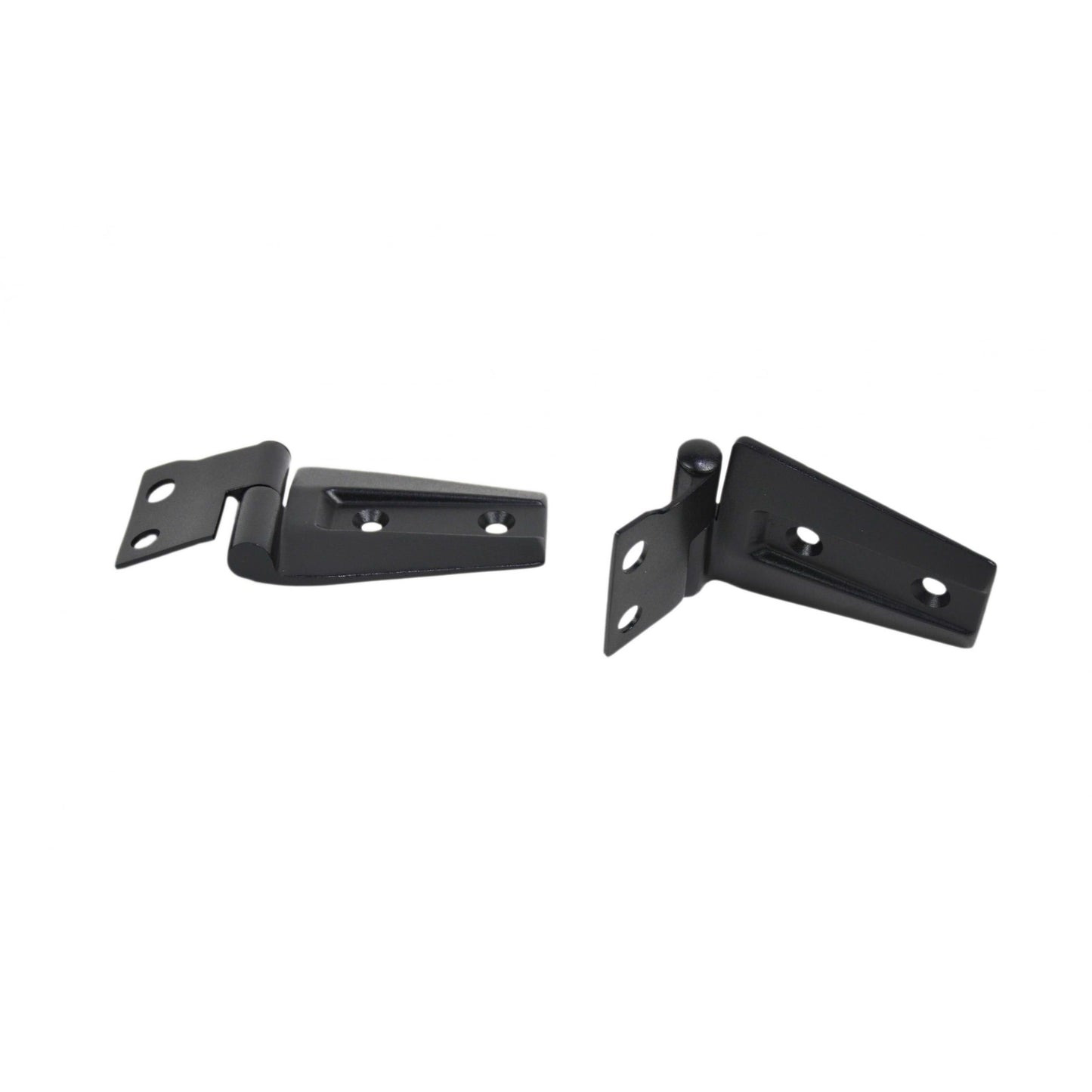 Kentrol Hood Hinges (Black Textured Stainless) for 2007-2018 JK 80572