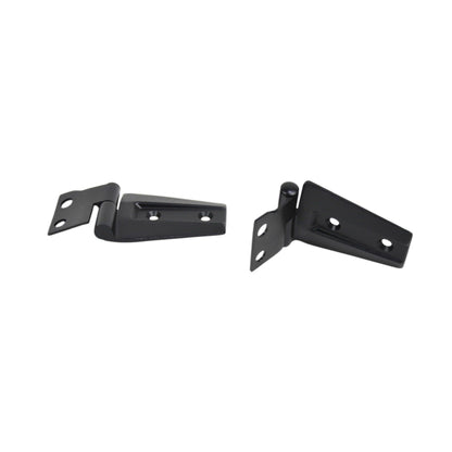 Kentrol Hood Hinges (Black Textured Stainless) for 2007-2018 JK 80572