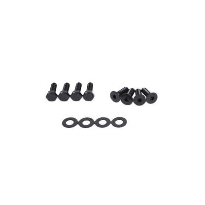 Kentrol Hood Hinges (Black Textured Stainless) for 2007-2018 JK 80572