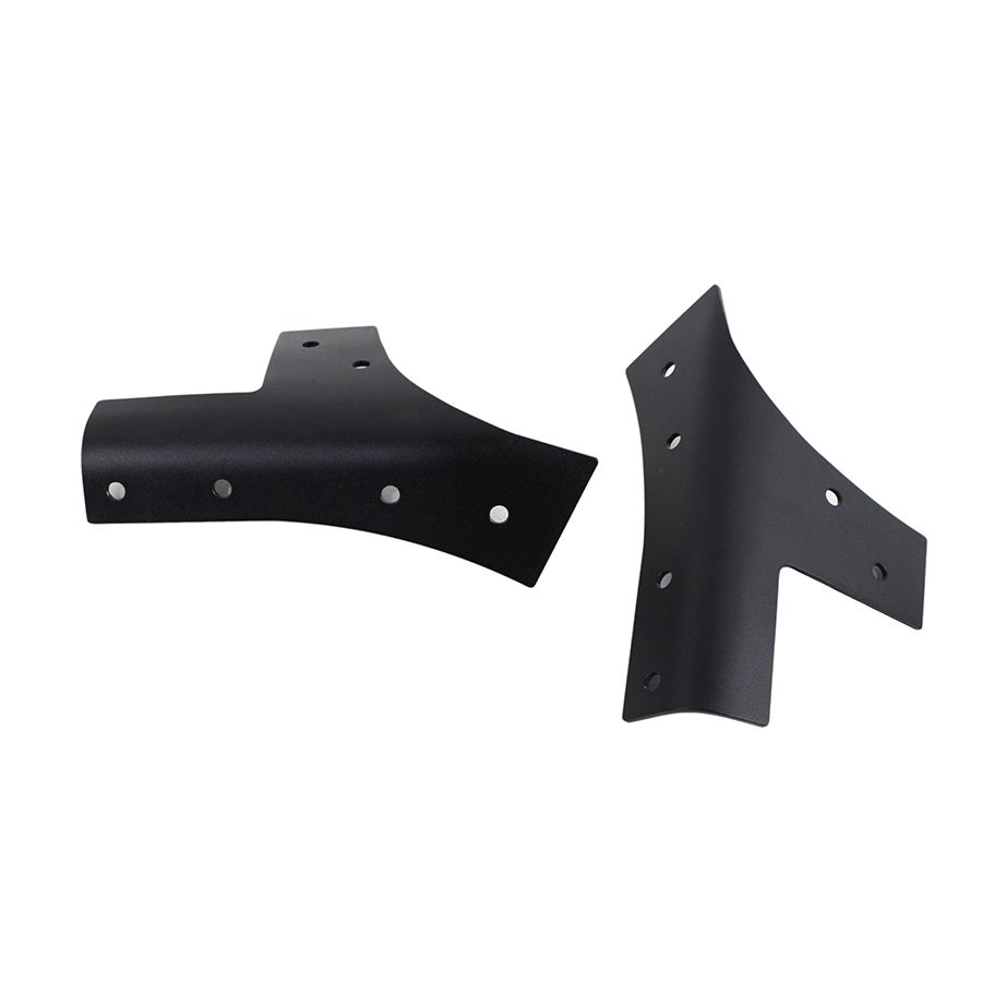 KENTROL Jeep JK Windshield Supports Pair 07-18 Wrangler JK Textured Black Kentrol  80574