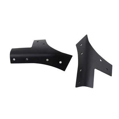 KENTROL Jeep JK Windshield Supports Pair 07-18 Wrangler JK Textured Black Kentrol  80574