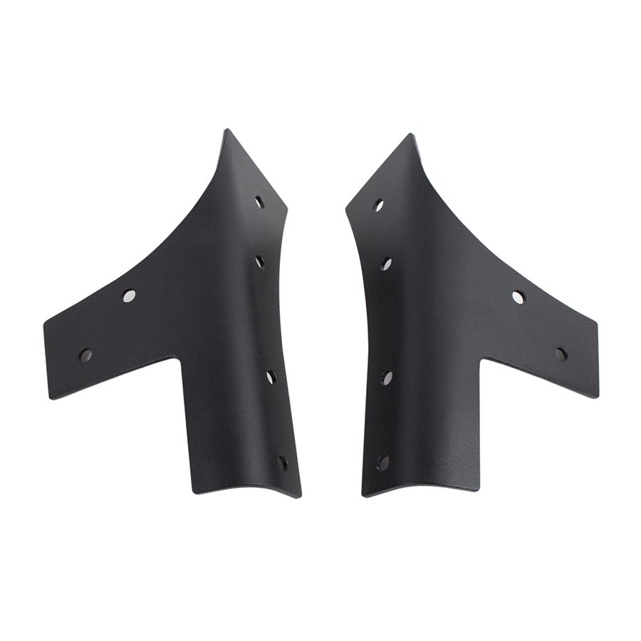 KENTROL Jeep JK Windshield Supports Pair 07-18 Wrangler JK Textured Black Kentrol  80574