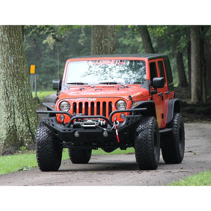 KENTROL Jeep JK Windshield Supports Pair 07-18 Wrangler JK Textured Black Kentrol  80574