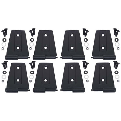 Kentrol Door Hinge Set (Textured Black) for 2007-2018 JKU 80576