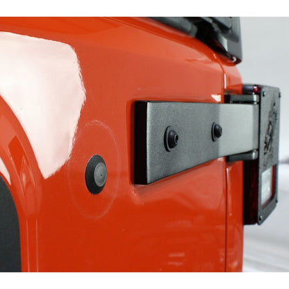 KENTROL Jeep JK Tailgate Hinge Pair 07-18 Wrangler JK Textured Black Kentrol  80578