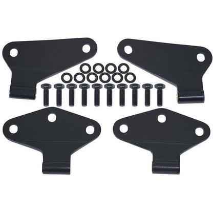Kentrol Body Door Hinge Set (4 pieces) for 07-18 JK 2 Door 80580