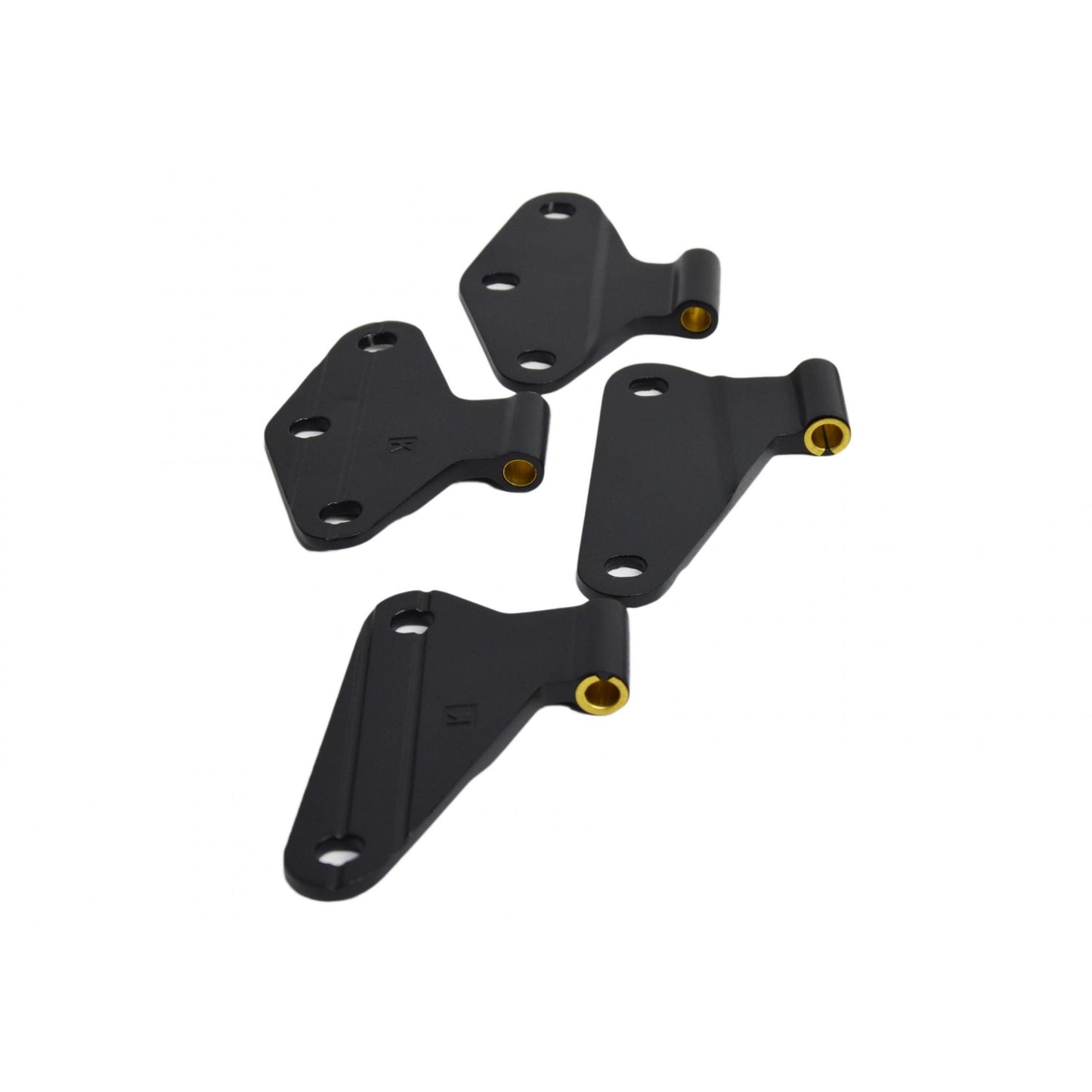 Kentrol Body Door Hinge Set (4 pieces) for 07-18 JK 2 Door 80580