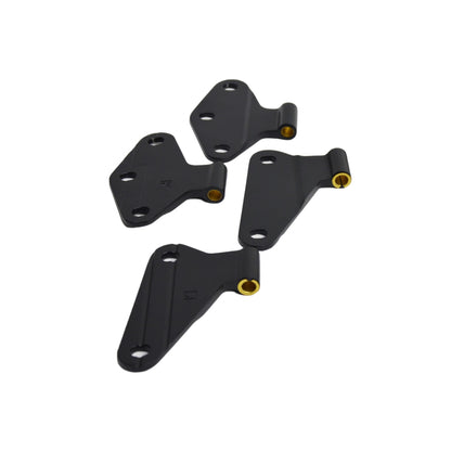 Kentrol Body Door Hinge Set (4 pieces) for 07-18 JK 2 Door 80580