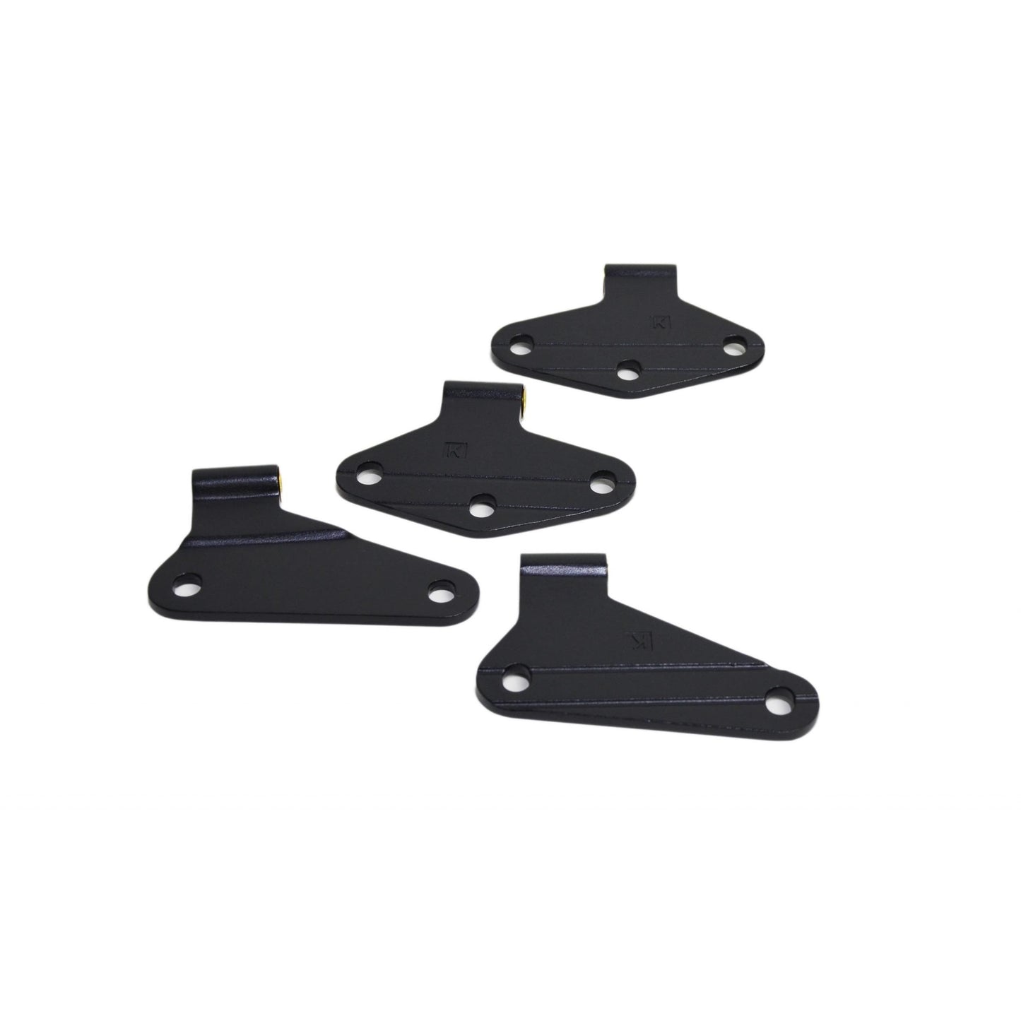 Kentrol Body Door Hinge Set (4 pieces) for 07-18 JK 2 Door 80580