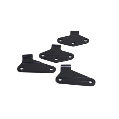 Kentrol Body Door Hinge Set (4 pieces) for 07-18 JK 2 Door 80580