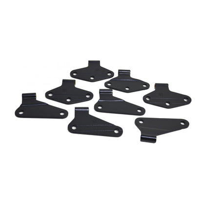 KENTROL BLACK TEXTURE HINGE 8PC (07-18 JK) 80581