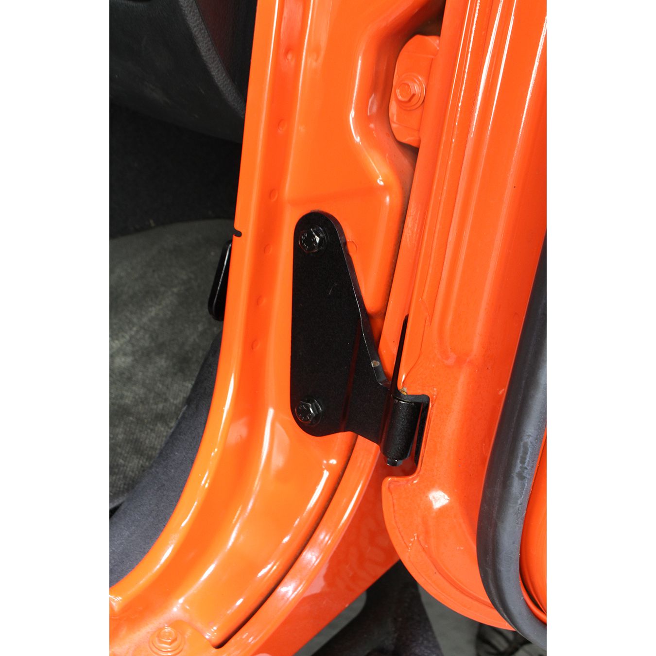 KENTROL BLACK TEXTURE HINGE 8PC (07-18 JK) 80581